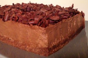 Gâteau mousse au chocolat