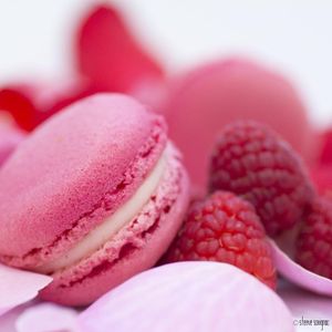Macaron à la framboise