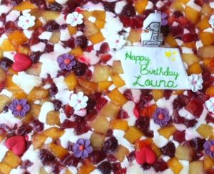 Dacquoise aux fruits