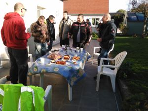 café avant de prendre la route