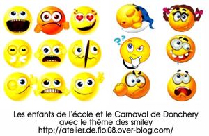 Les enfants de l'école créent leur costume de Carnaval