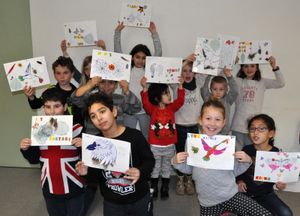 Atelier "Traces de stylo" sur le thème de la Give Box