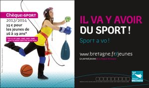 Chèque sport 2013/2014 : pour bouger sans se ruiner !