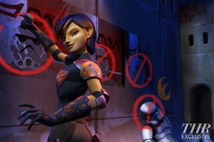Star Wars rebels:Sabine ,mandalorienne