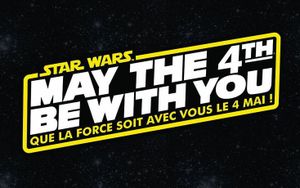 May the 4th ,be with you!