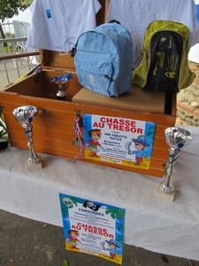 De nombreux participants à la chasse au trésor