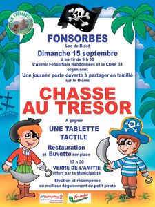 Chasse au trésor au lac de Bidot