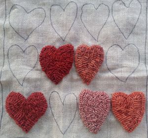 Rug hooking, premiers pas
