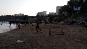 Chaleur et plage