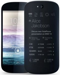 Yotaphone au Mobile World Congress 2014