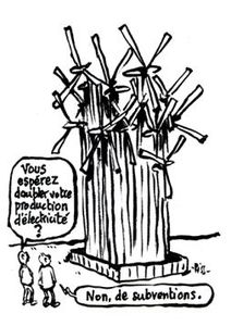 Éoliennes : du vent et surtout plein de fric (par Fabrice Nicolino - Charlie Hebdo 23 septembre 2015)