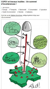 COP21 et travaux inutiles : Un sommet d’incohérences ! écrivait déjà Stéphen Kerckhove le 26/10/2015