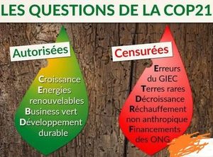 Climat. Ouf! on l'a échappé belle, la COP21 a accouché d'un accord CONTRAIGNANT!