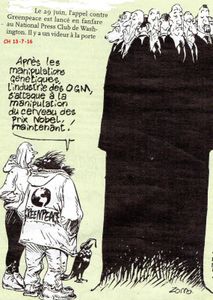 Peut-on faire confiance aux scientifiques pro OGM accusant Greenpeace d'être "le fer de lance de l'opposition au riz doré" riz OGM censé sauver de la mort des millions de personnes?