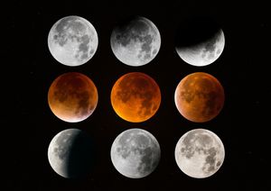 L'éclipse de lune par Ethan