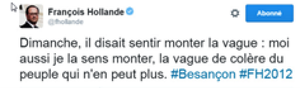 Merci pour ces « tweets », Monsieur le Président !!