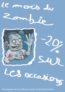 Le mois du zombie, c'est le mois des vieilleries