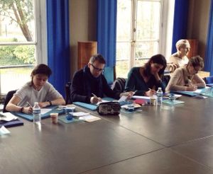 Atelier d'écriture à la SGDL