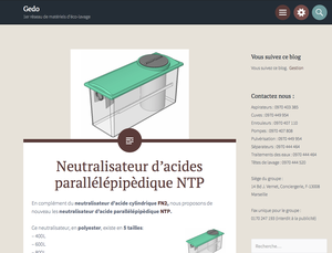Nouveau blog GEDO