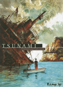 Tsunami, une magnifique aquarelle