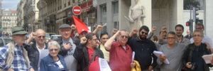 À Lyon. Sous le soleil et la garde du Veilleur de Pierre , mobilisation unitaire pour le rassemblement du 30 mai !