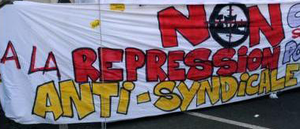 Contre la répression antisyndicale