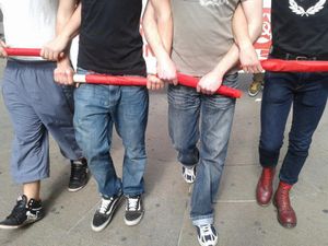Affrontement à Paris entre le SO de la CGT et les cagoulés
