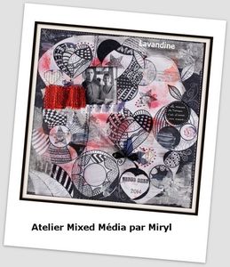 Atelier Mixed média février 2015