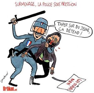 La police est dans la rue.......