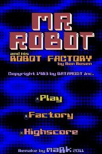 3DS Homebrew Game Mr Robot And His Robot Factory