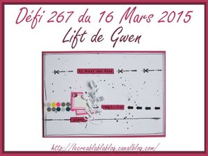 Défi 267 du créablablablog