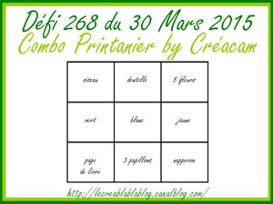 Défi 268 du créablablablog