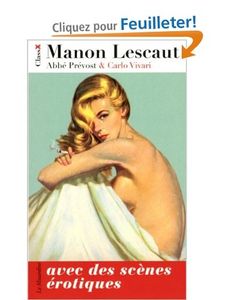 Manon Lescaut, avec des scènes érotiques - Abbé Prévost - Vivari Carlo