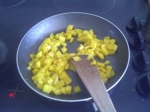 Crumble Mangue et Spéculos