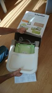 Réhausseur de chaise Babymoov : mon Préféré pour mes Repas de Bébé !
