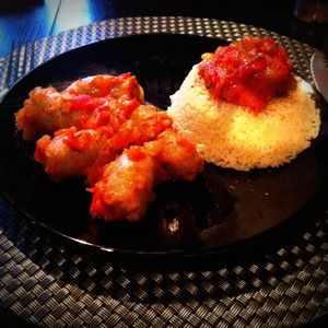 Saucisses de Toulouse & Sauce tomates oignons