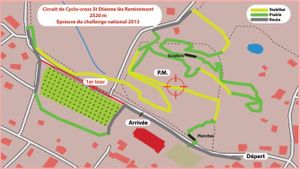 1er manche challenge national de cyclo-cross