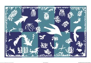 L e tableau de Matisse "la mer" chez les moyens/grands