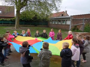 Les joies de la récré à l'Ecole Sainte Marie