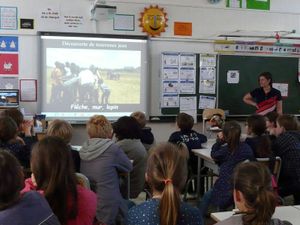 Visite à l’Ecole de Mouvaux : Des sourires, de la bonne humeur et beaucoup de surprises…