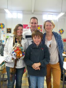 Visite à l’Ecole de Mouvaux : Des sourires, de la bonne humeur et beaucoup de surprises…