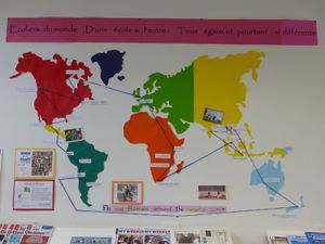 Visite à l’Ecole de Mouvaux : Des sourires, de la bonne humeur et beaucoup de surprises…