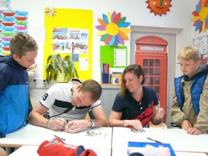 Visite à l’Ecole de Mouvaux : Des sourires, de la bonne humeur et beaucoup de surprises…