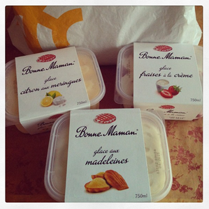 Trois nouvelles glaces chez Bonne Maman