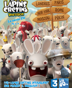 Attention ! Les Lapins crétins débarquent sur le petit écran