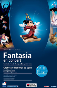 Ciné-concert : Fantasia à la Salle Pleyel les 1er et 2 mars