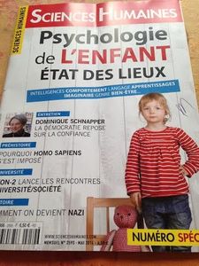Psychologie de l'enfant, état des lieux. Numéro spécial de la revue Sciences Humaines