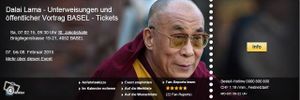 le dalaï lama à Washington ! à Bâle ! et je ne suis pas invité ?