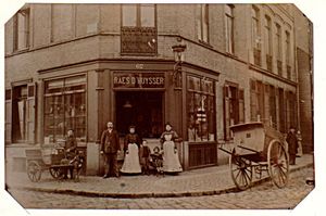 ancienne boulangerie de l'époque de Desrousseaux à Lille