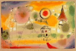 Wintertag kurz vor Mittag, 1922. - Paul Klee
